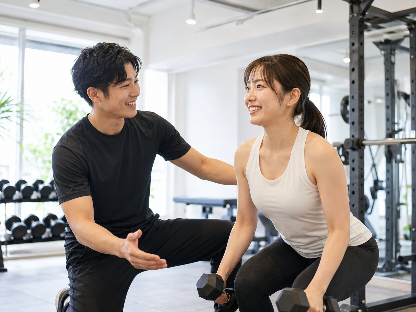 トレーナーとクライアント